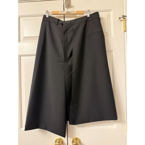 Tibi Recycled Tropical Wool Pliée Skirt - Picture 8 of 10